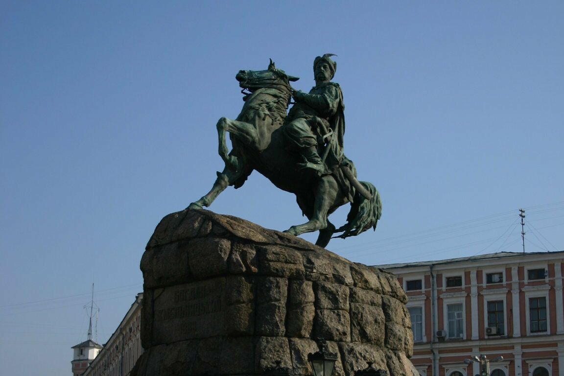 Denkmal Bohdan Chmelnyzkyj in Kiew