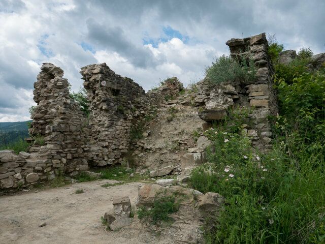 Rakoczi-Festungsruine bei Ghimes