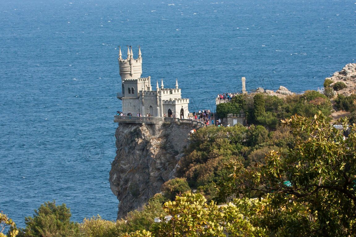 Das Schwalbennest am Ai-Todor-Kap auf der Krim