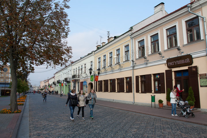 Stadtansicht von Grodno