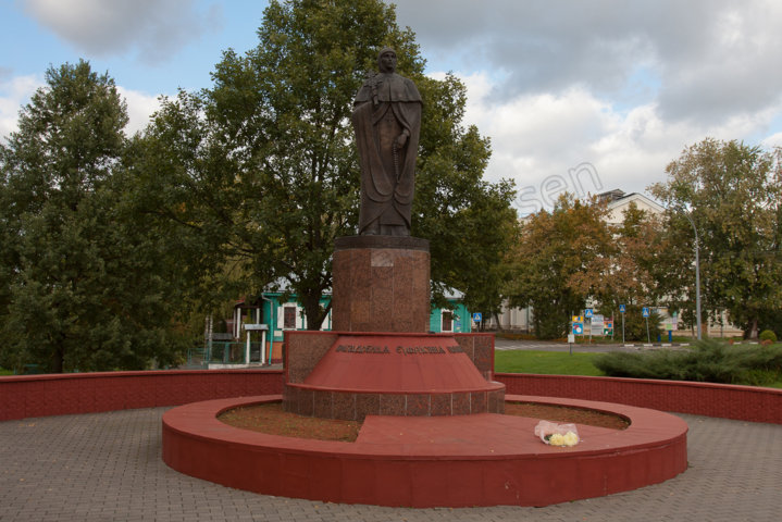 Denkmal der Schutzheiligen Belarus, Euphrosyne von Polazk, Polotsk